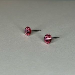MADE IN U.S.A. Pink Stud Earrings